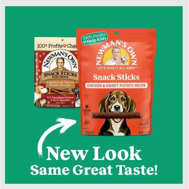 Newman's Own Chicken Snack Sticks - Pet Supplies online store
