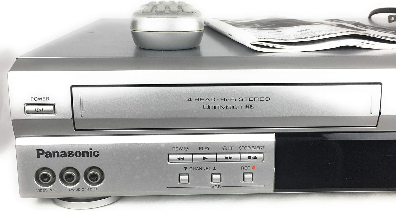 Panasonic PV-D4733S Double Feature DVD/VCR Combination Deck