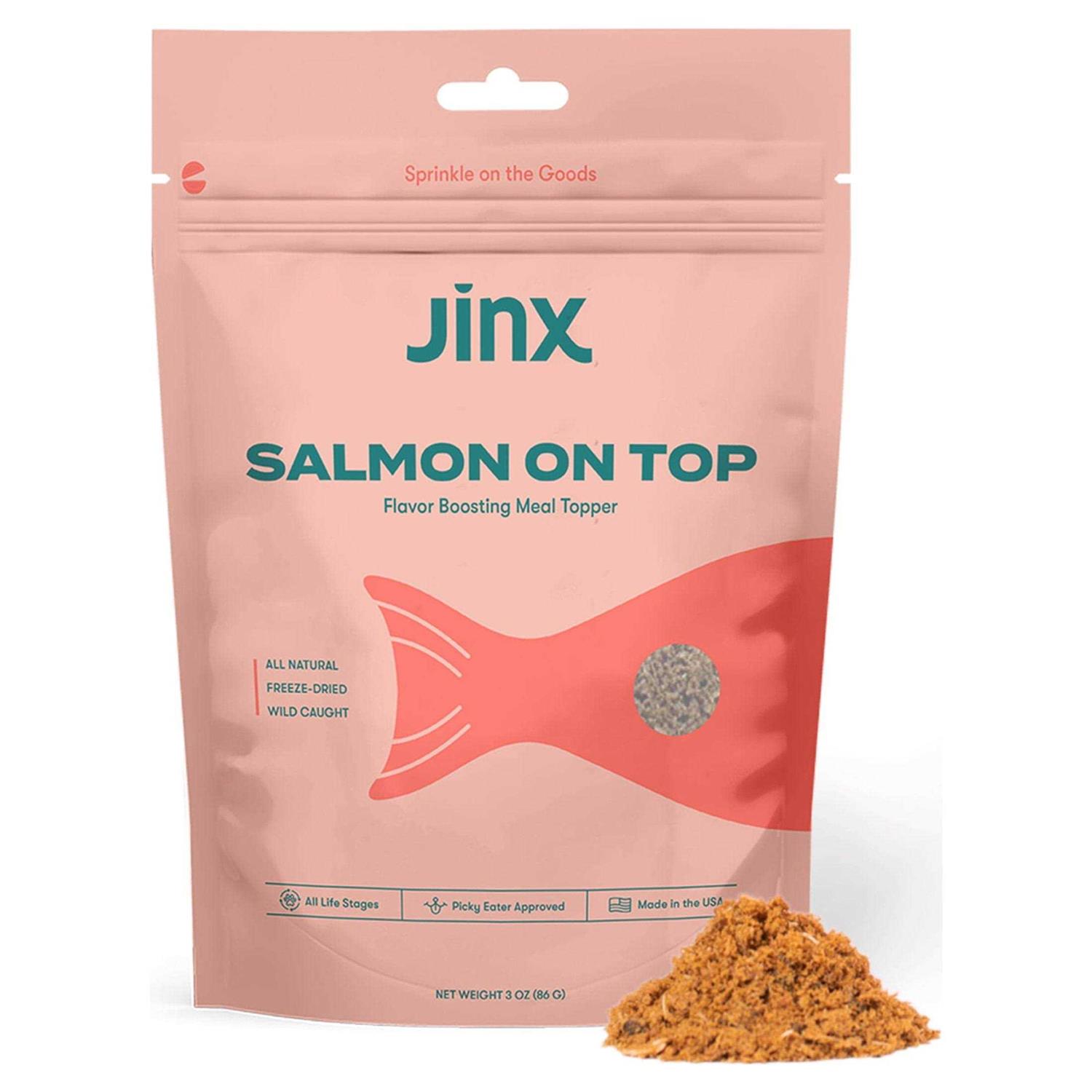 Jinx Freeze Dried Salmon Dry Dog Food Topper - Pet Supplies online store