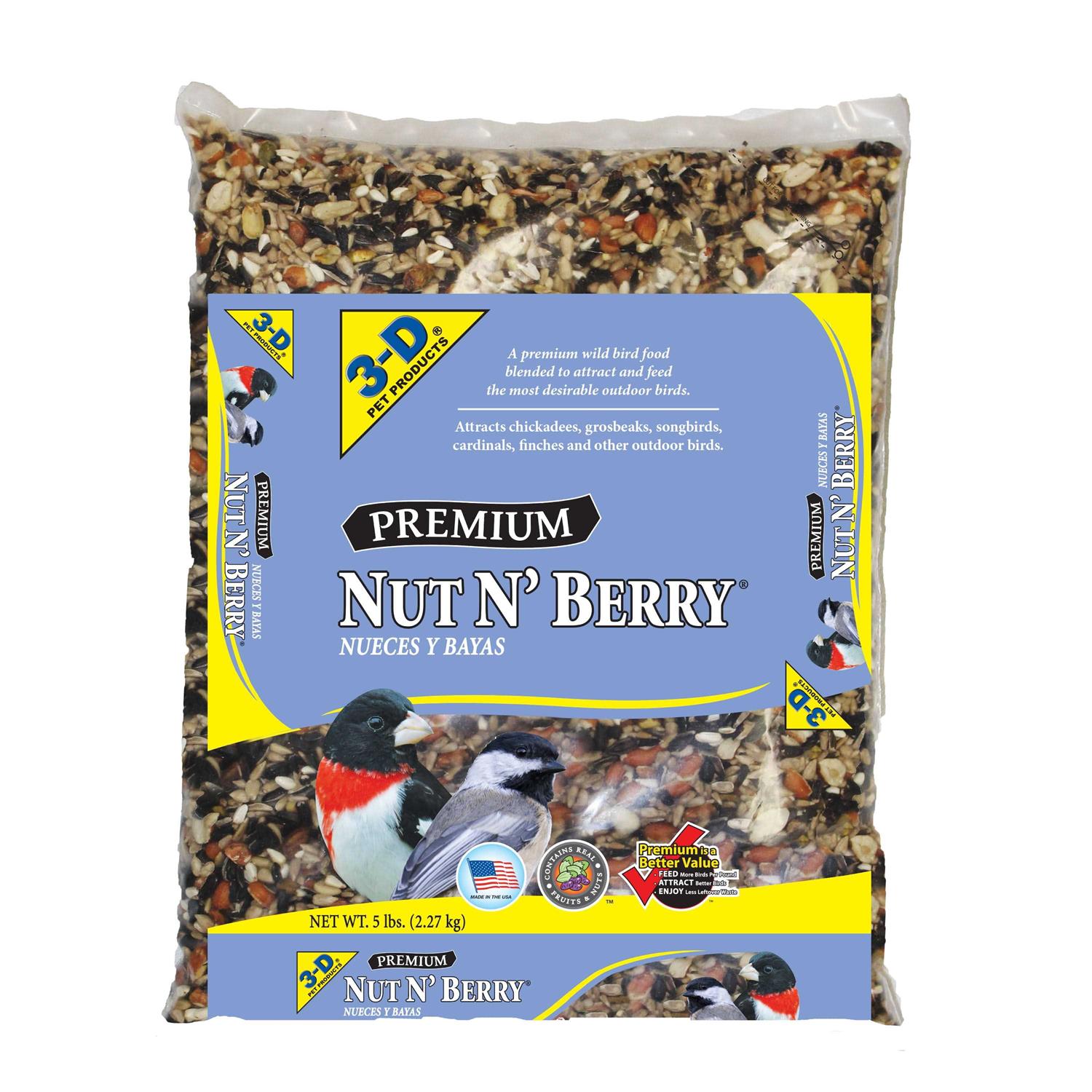 3-d Pet Products Nut & Berry Bird - Pet Supplies online store