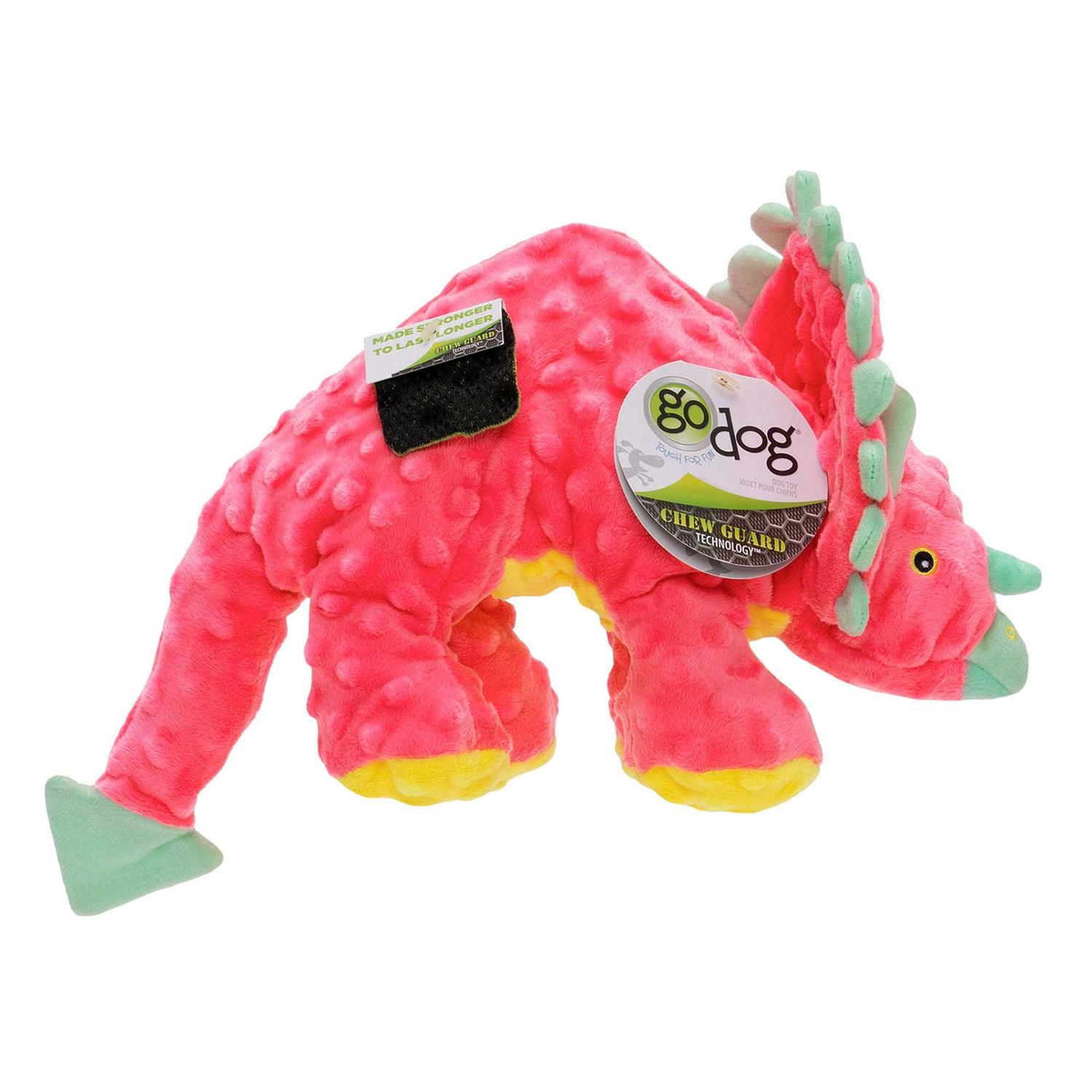 goDog Dinos Frills Dog Toy - Pet Supplies online store