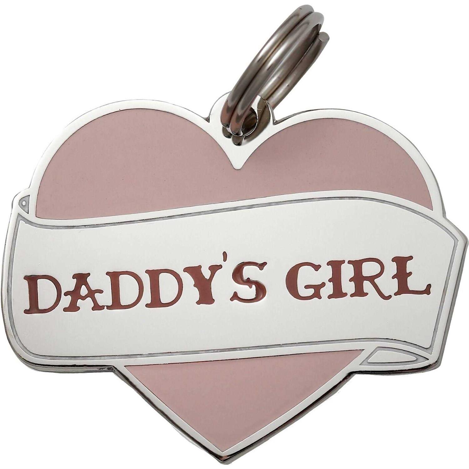 Two Tails Pet Company Daddy's Girl ID Tag - Pet Supplies online store