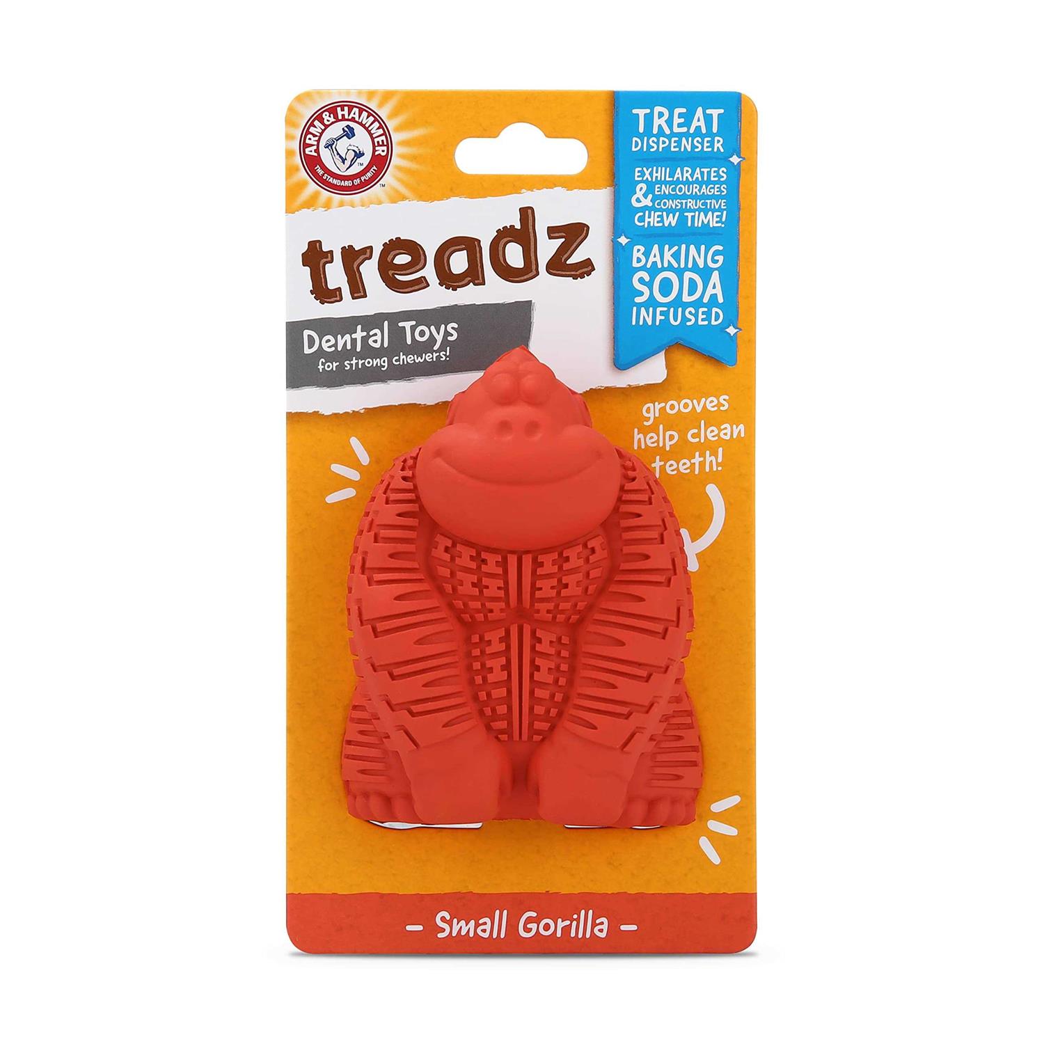 Arm & Hammer Treadz Gorilla Dental Dog Toy - Pet Supplies online store
