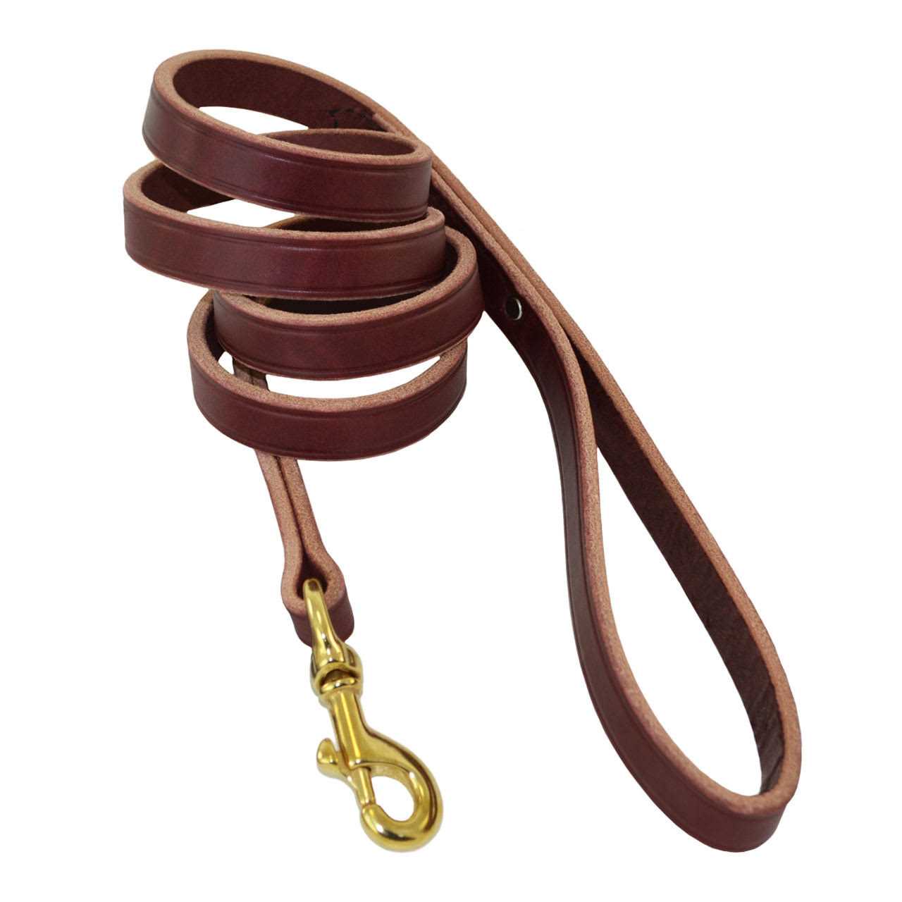 Signature K9 Signature Standard Leather Leash - Pet Supplies online store