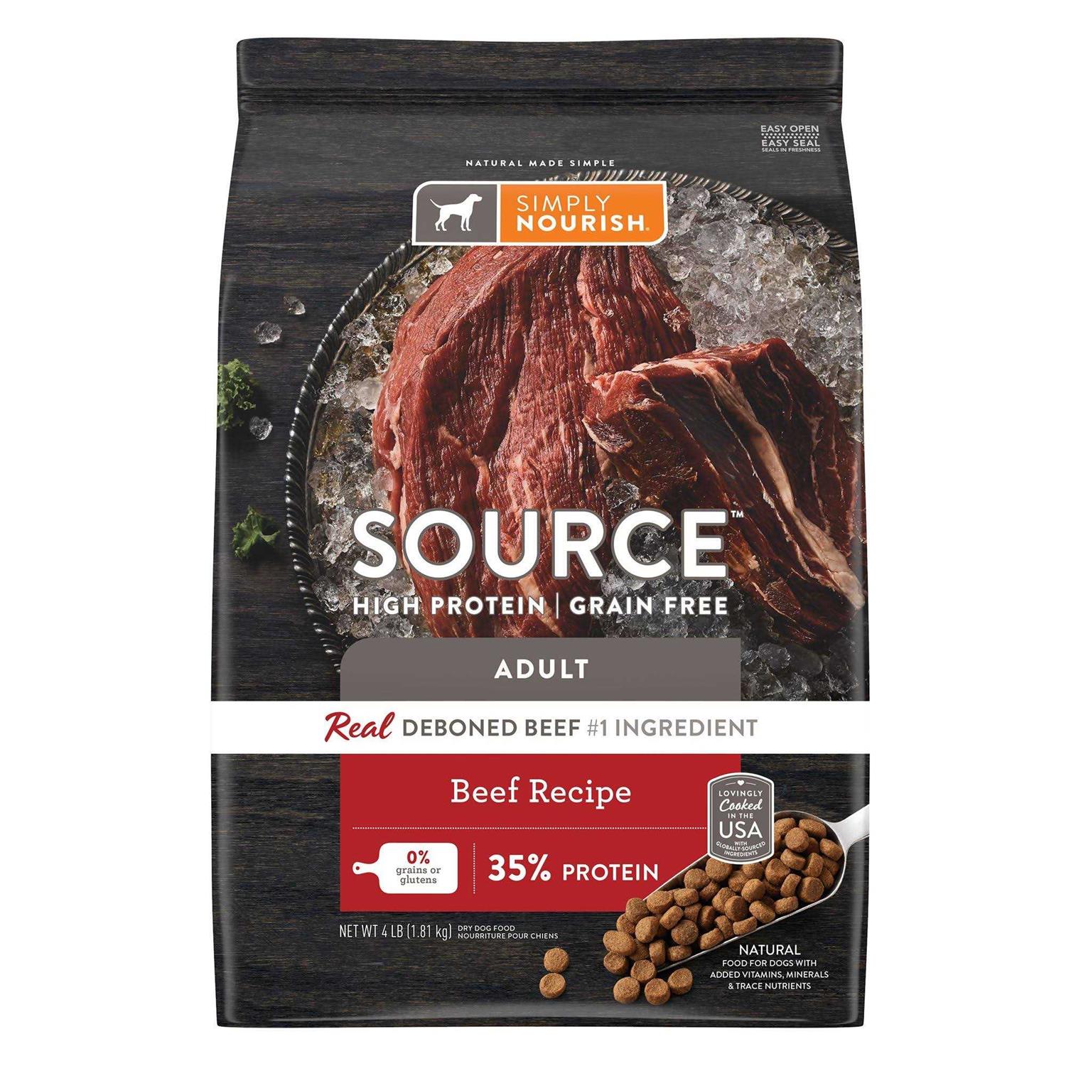 Simply Nourish Source Adult Dry Dog Food - Pet Supplies online store