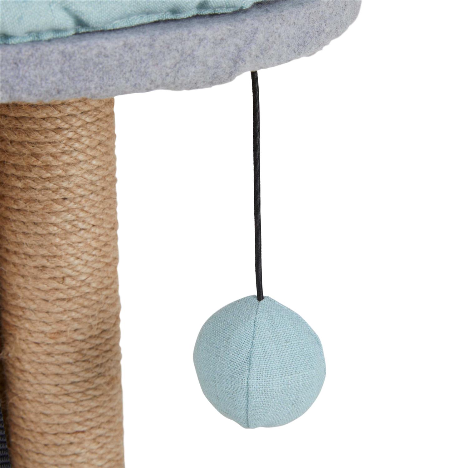 EveryYay Scratchin' The Surface Cat Scratcher with 3-Sided Play Post - Pet Supplies online store