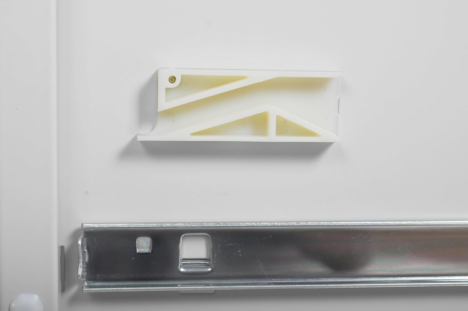 2 Drawer Metal Vertical File Cabinet with Lock Office Home Steel Vertical File Cabinet for A4 Legal/Letter Size (White)