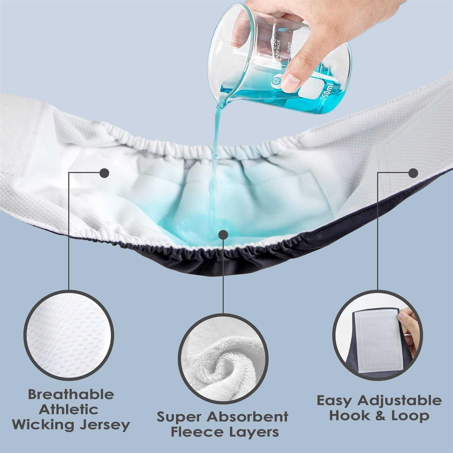 Wegreeco Washable Dog Diapers Washable Male Dog Belly Wrap - Pet Supplies online store