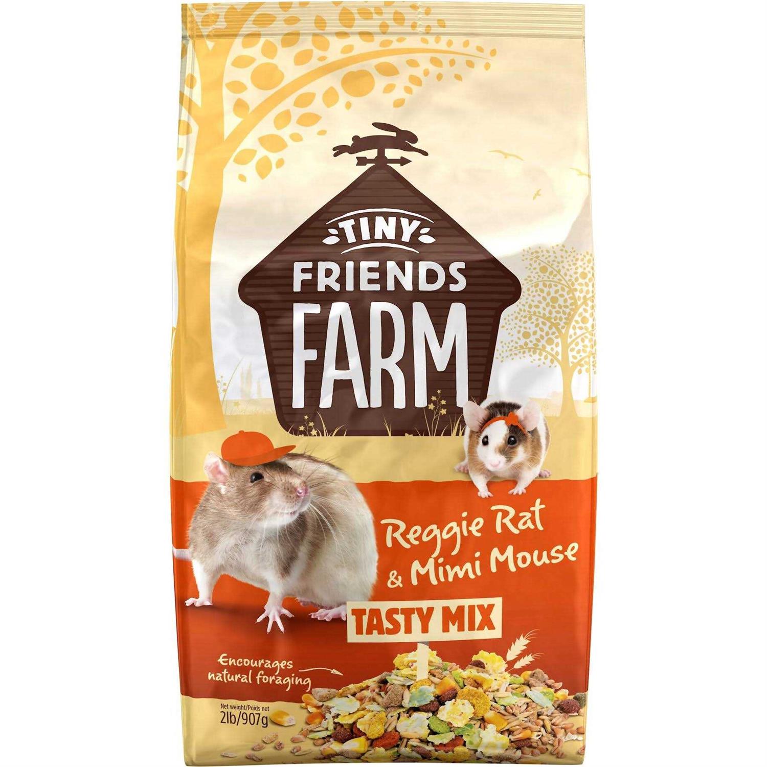 Tiny Friends Farm Reggie Rat & Mimi Mouse Food - Pet Supplies online store