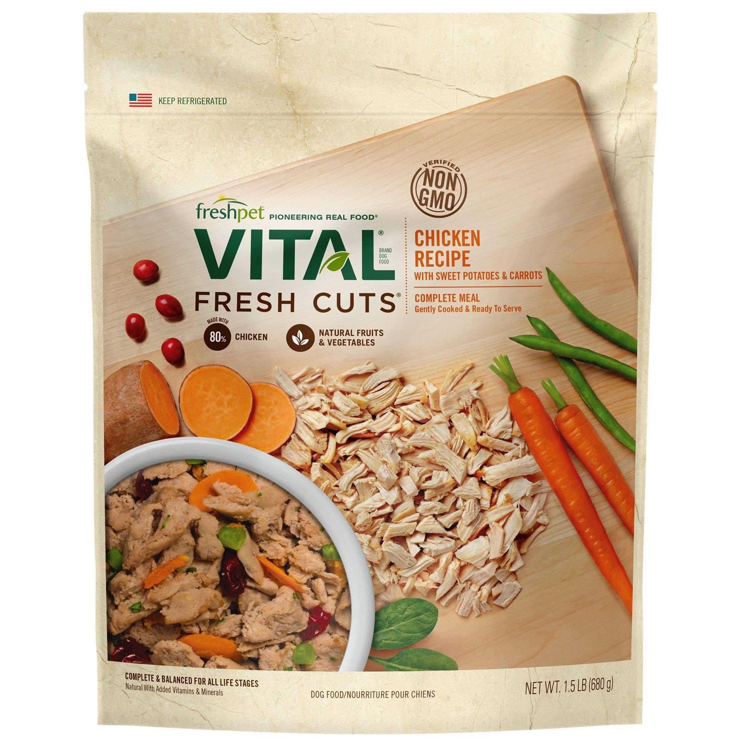 Freshpet Vital Fresh Cuts Dog Food Chicken - Pet Supplies online store