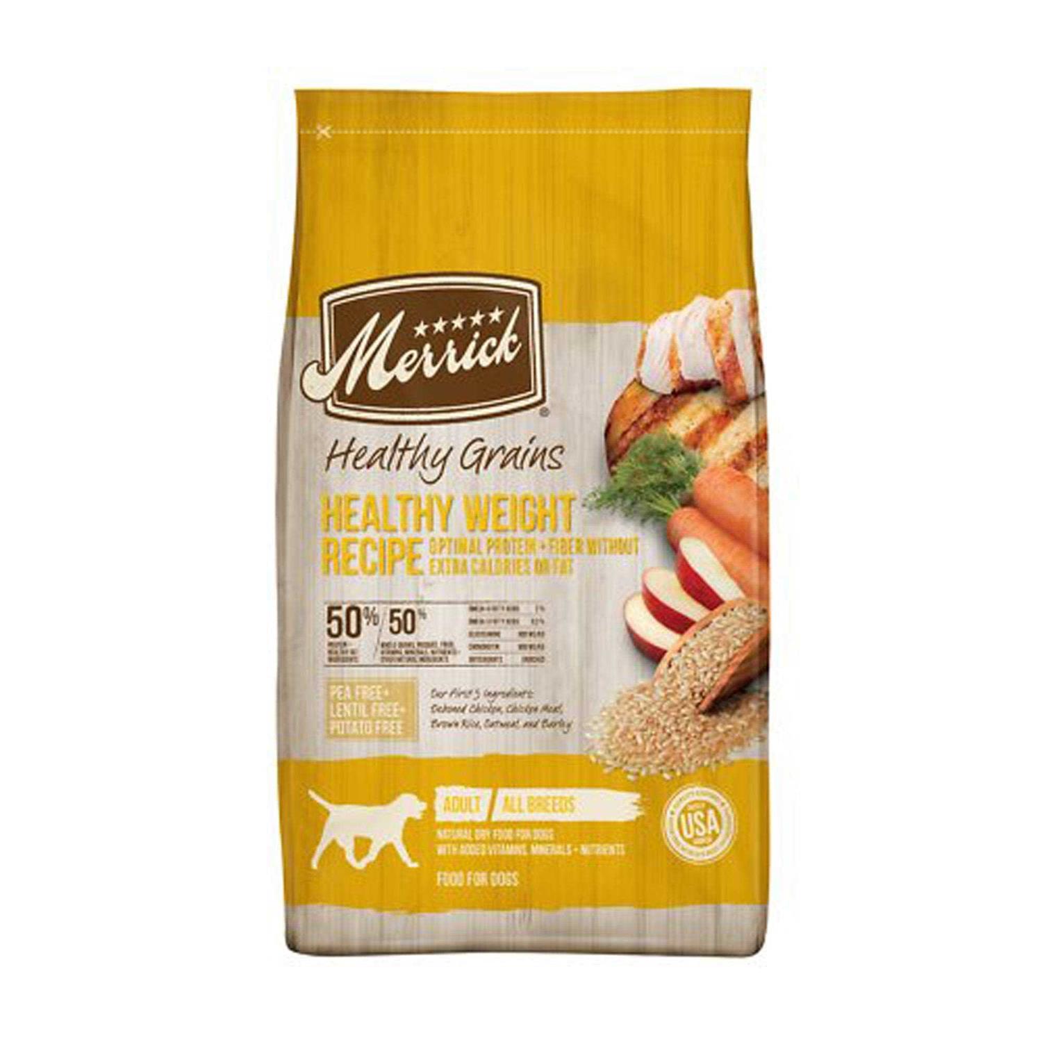 Merrick Healthy Grains Dry Dog Food Healthy Weight Recipe - Pet Supplies online store