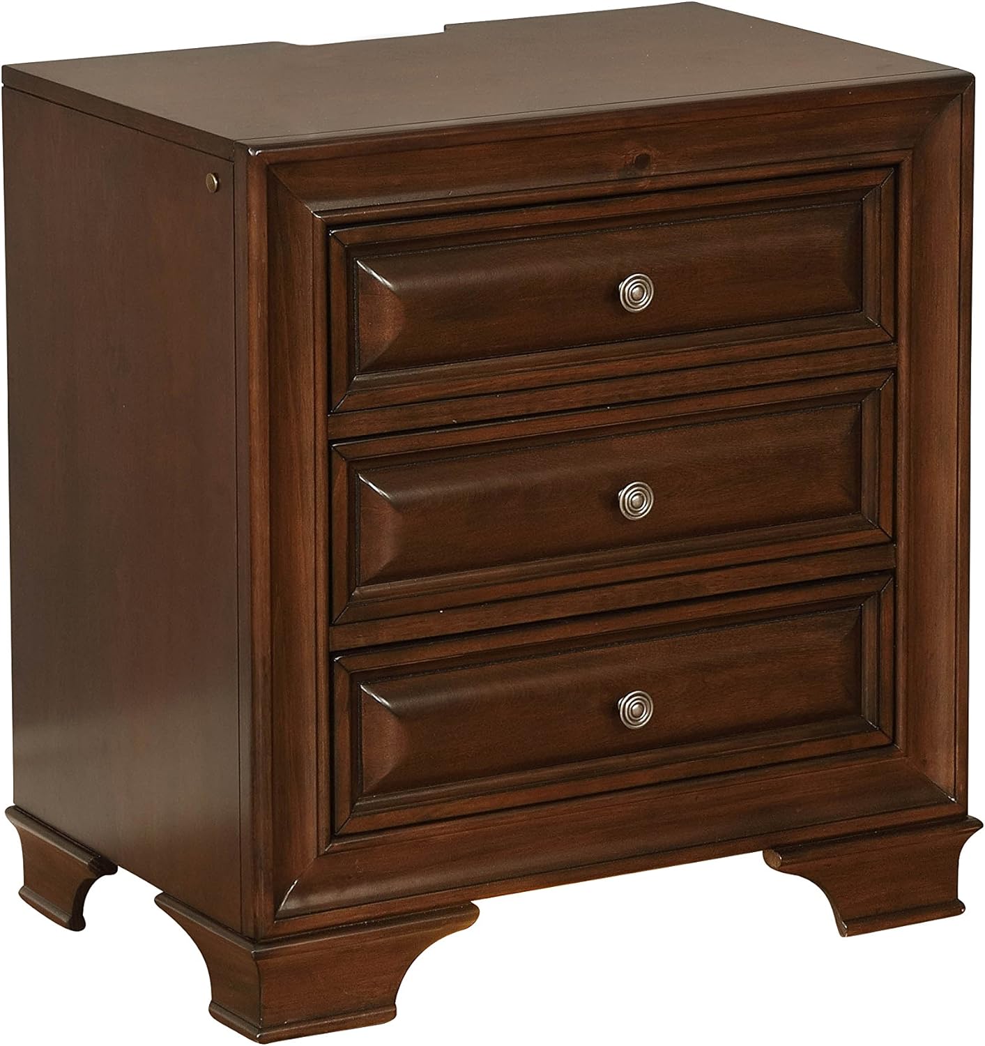 Iglehart Nightstand Brown Cherry