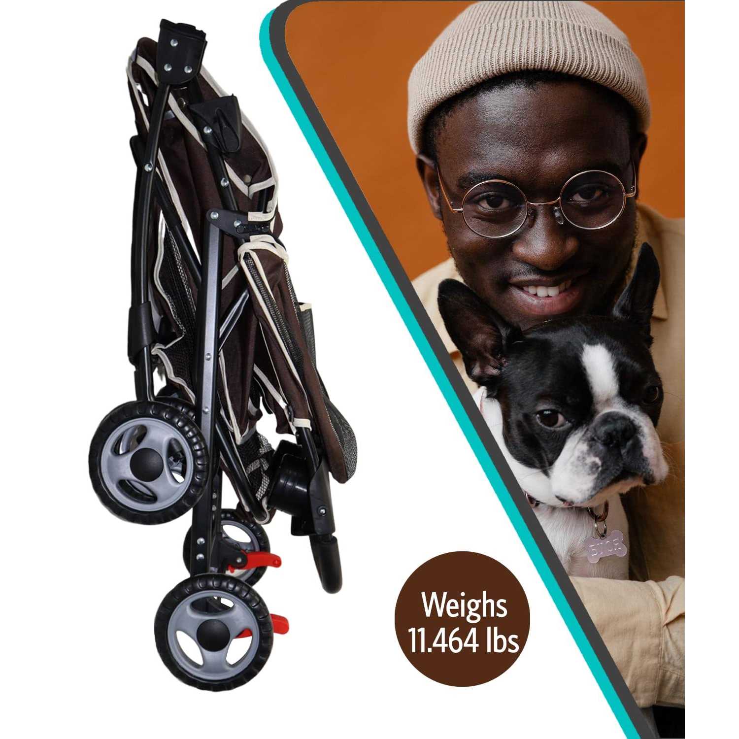 AmorosO Pet Stroller - Pet Supplies online store