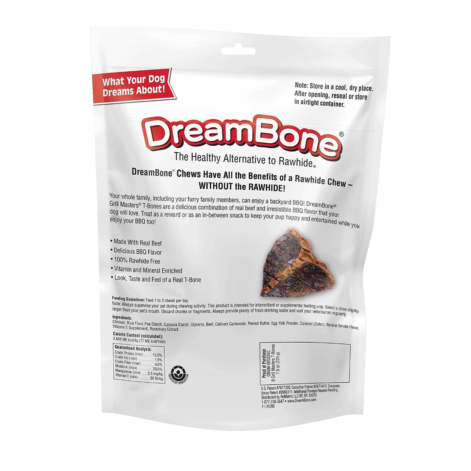 DreamBone Grill Masters T-Bones - Pet Supplies online store