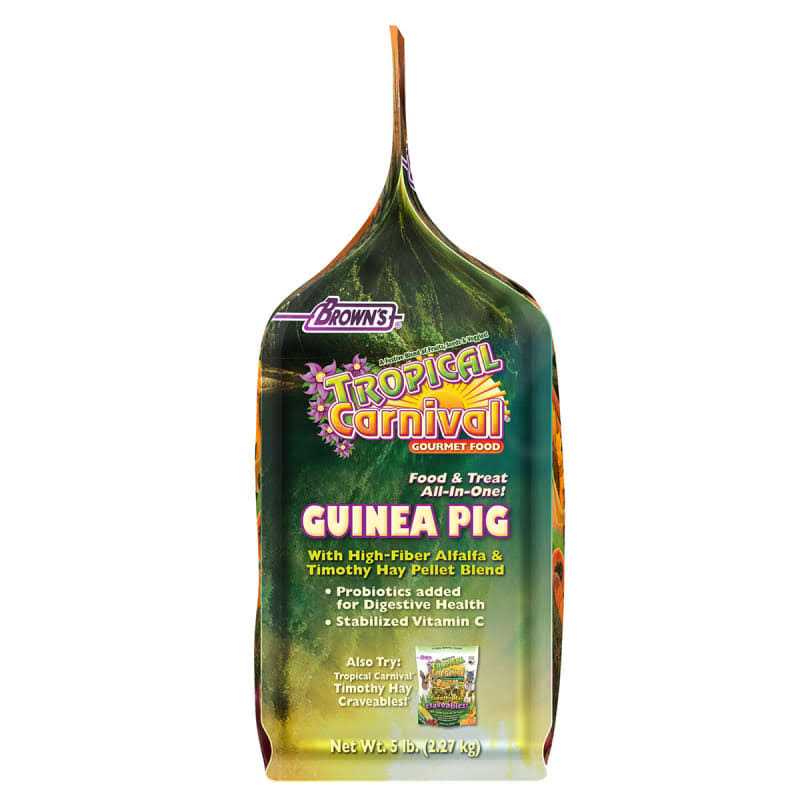 Brown's Tropical Carnival Gourmet Guinea Pig Food - Pet Supplies online store