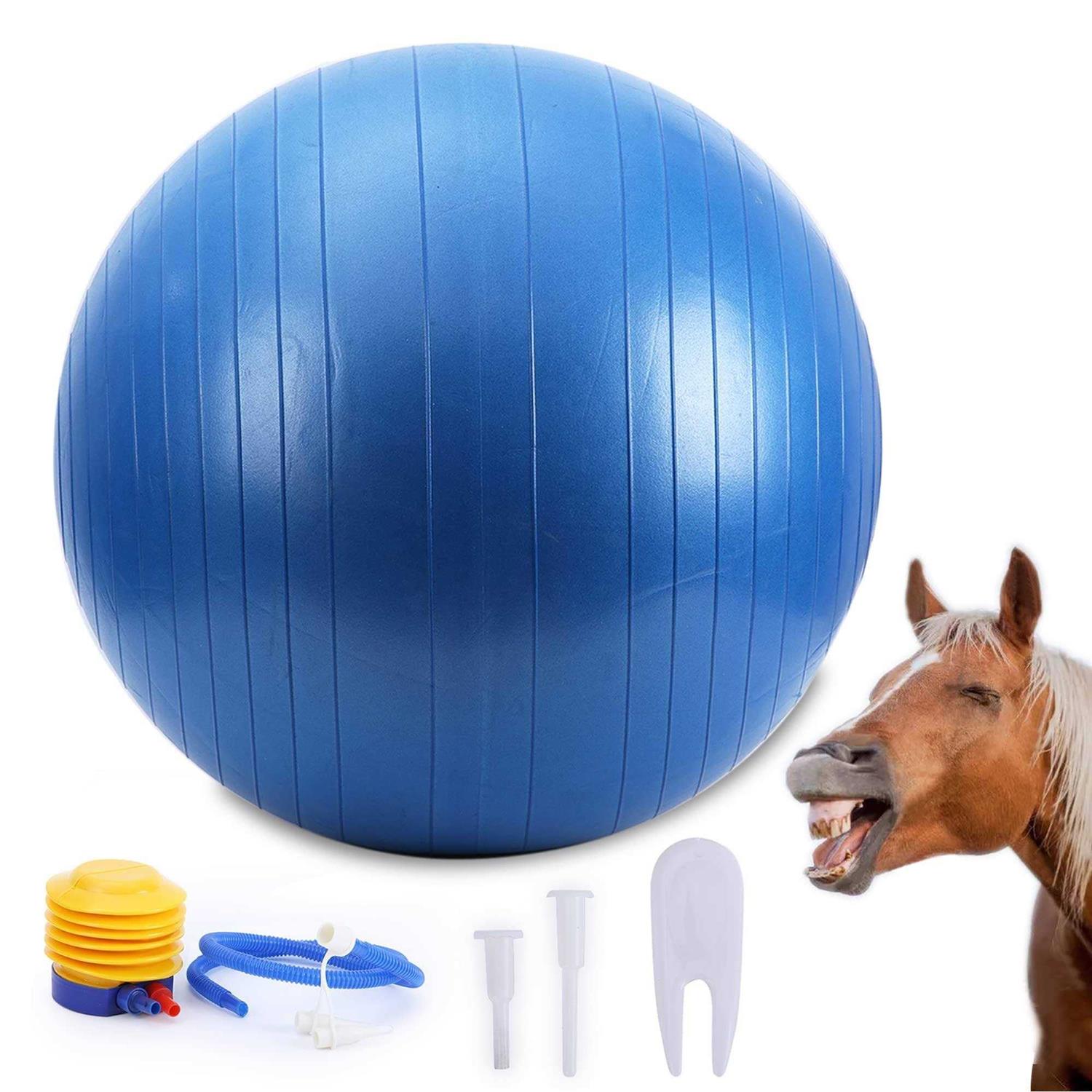 SWYIVY Herding Ball for Horse 40 Anti-Burst Giant Soccer Ball Toy for Horses - Pet Supplies online store