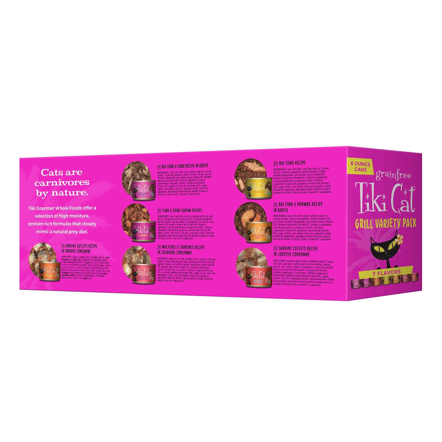 Tiki Cat Grill Variety Pack Wet Food - Pet Supplies online store