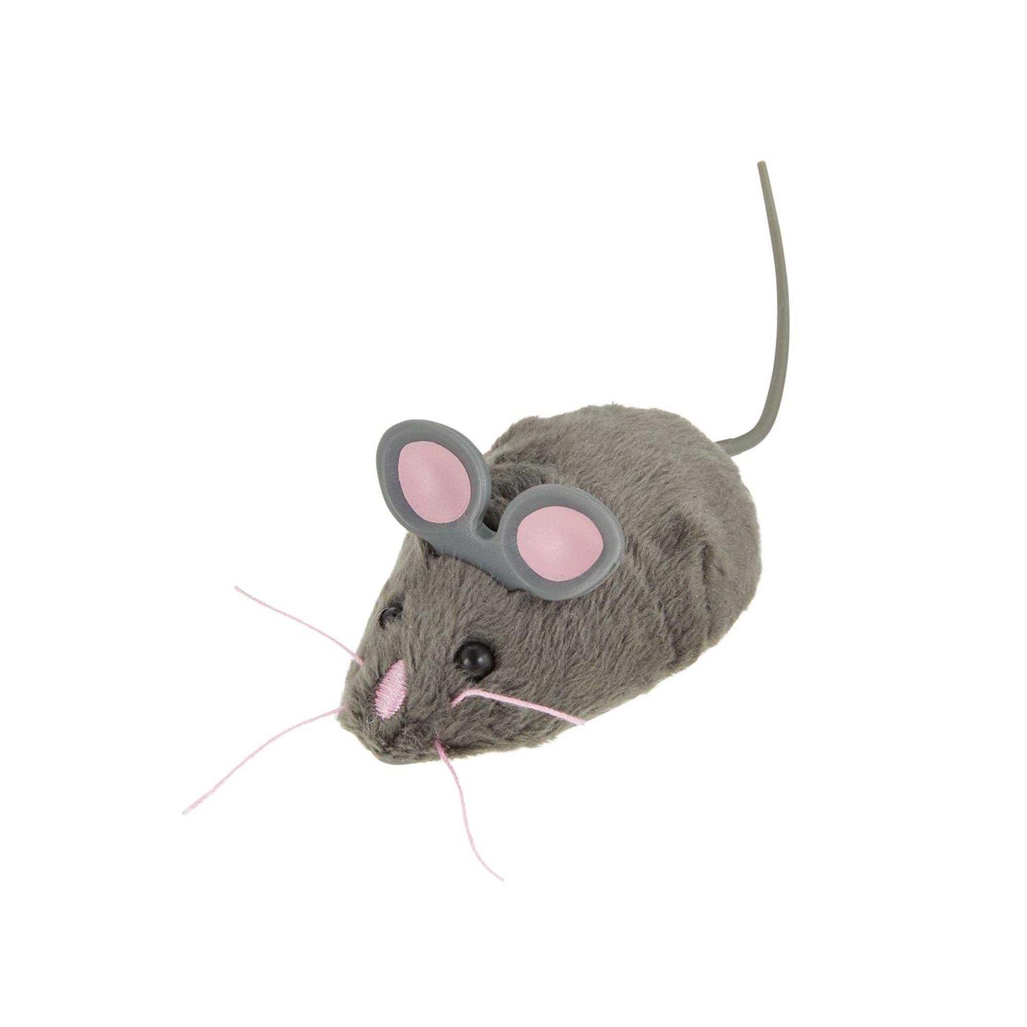 Whisker City Robotic Gray Mouse Cat Toy - Pet Supplies online store