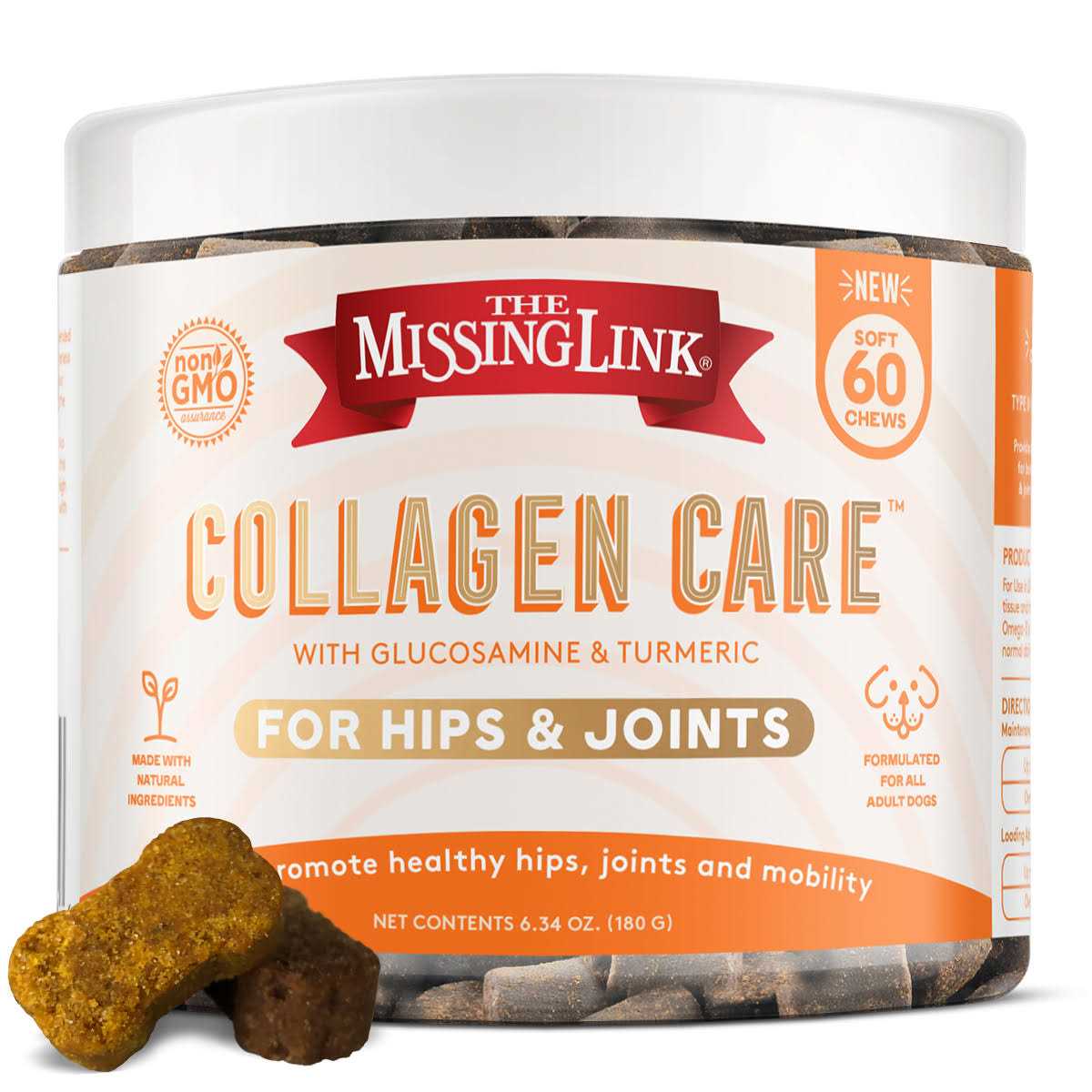 The Missing Link Collagen Care Soft Chews Hips & Joints - Pet Supplies online store