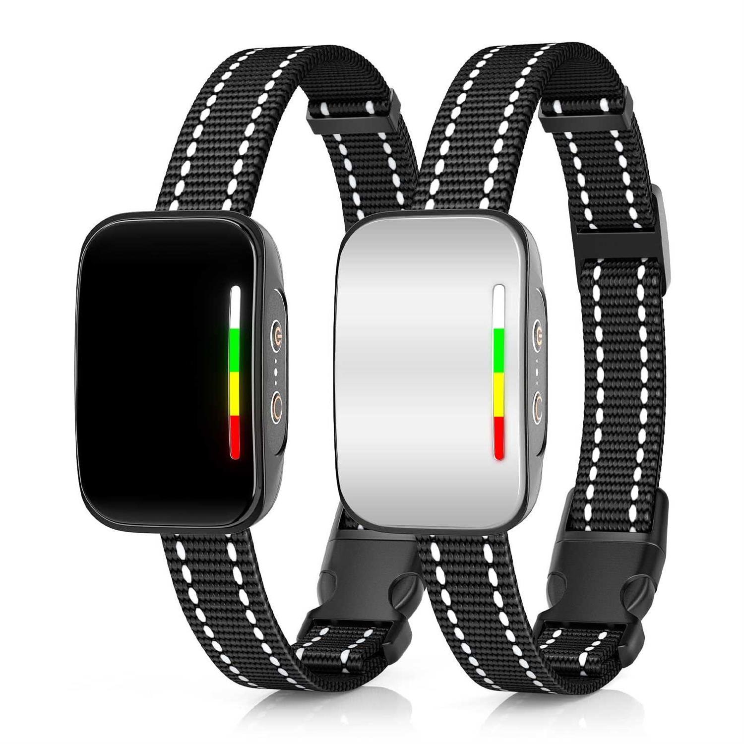 Bark Collar 2 Pack Rechargeable Dog Bark Collar for Large Medium Small Dogs Training Collar for Dogs with 4 Adjustable Sensitivity Dog Barking - Pet Supplies online store