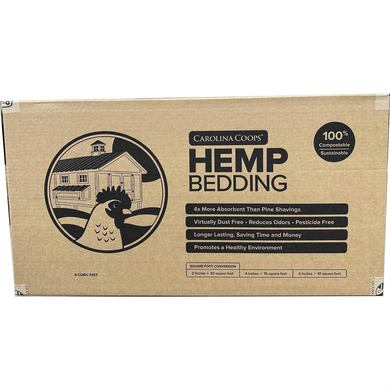 Carolina Coops Hemp Poultry Bedding - Pet Supplies online store