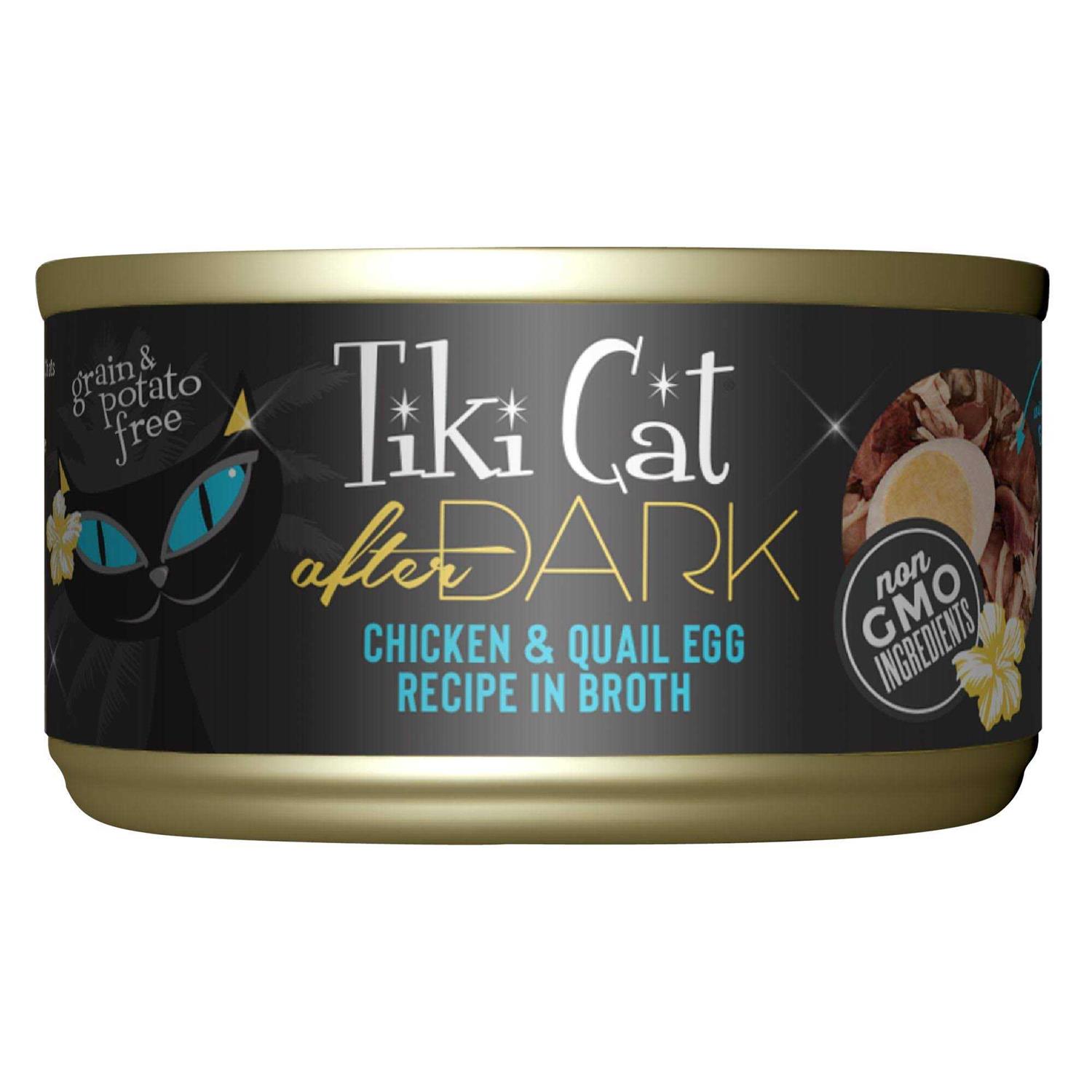 Tiki Cat After Dark Chicken & Quail Egg Cat Food - Pet Supplies online store