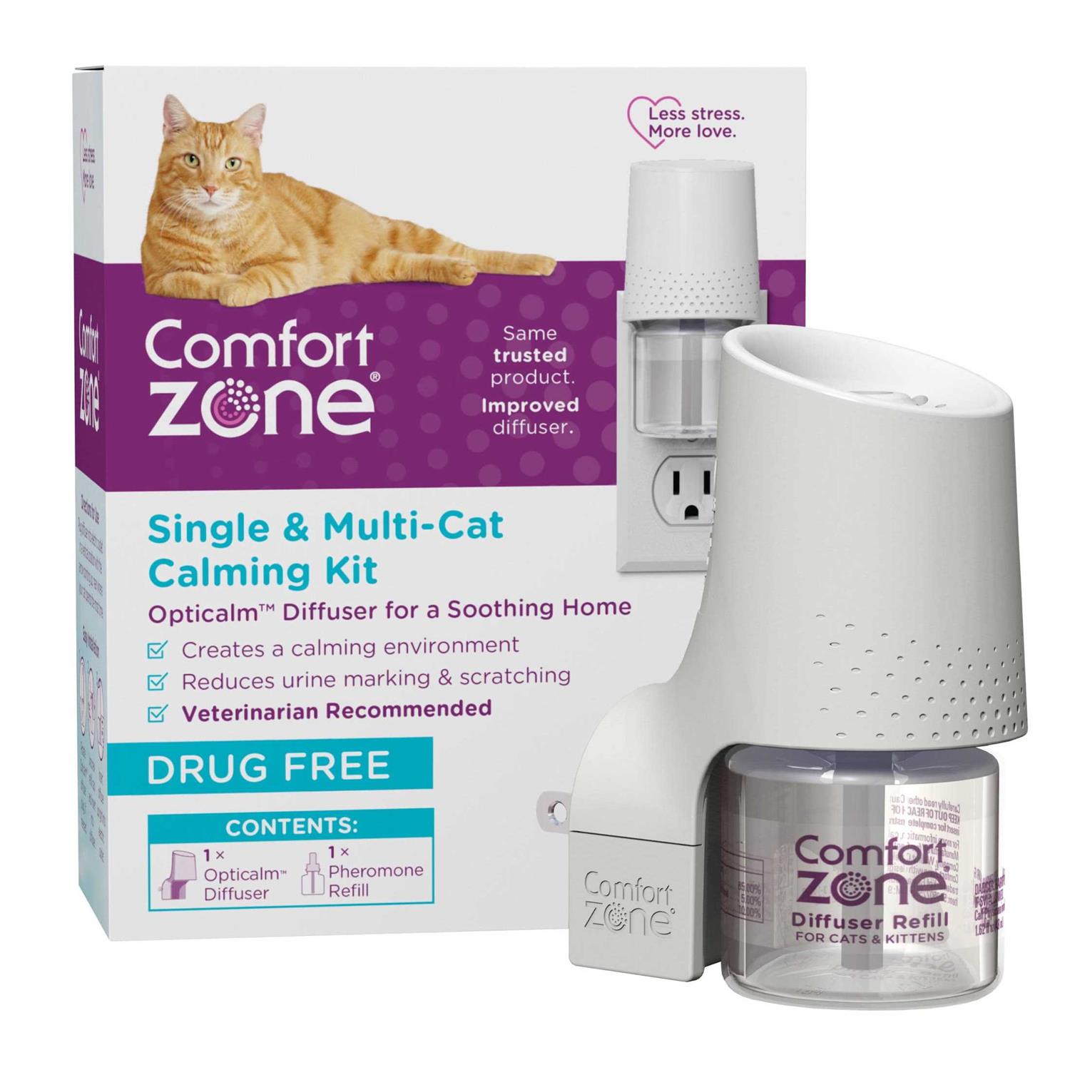 Comfort Zone Single & Multi-Cat Calming Kit - Pet Supplies online store