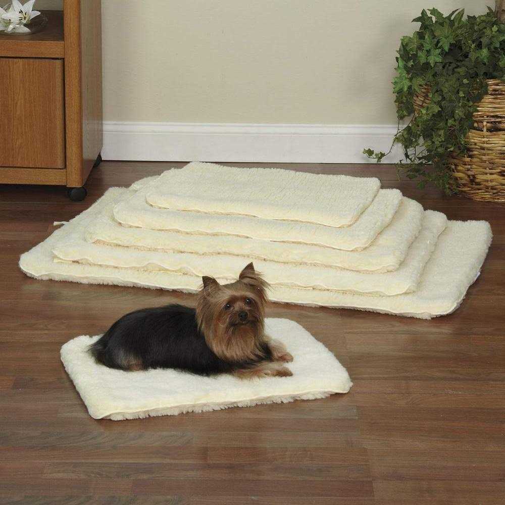Slumber Pet Double Sided Sherpa Mat Natural - Pet Supplies online store