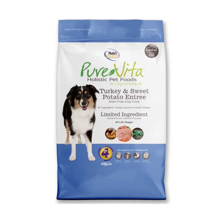PureVita Grain Free Turkey & Sweet Potato Dog Food - Pet Supplies online store