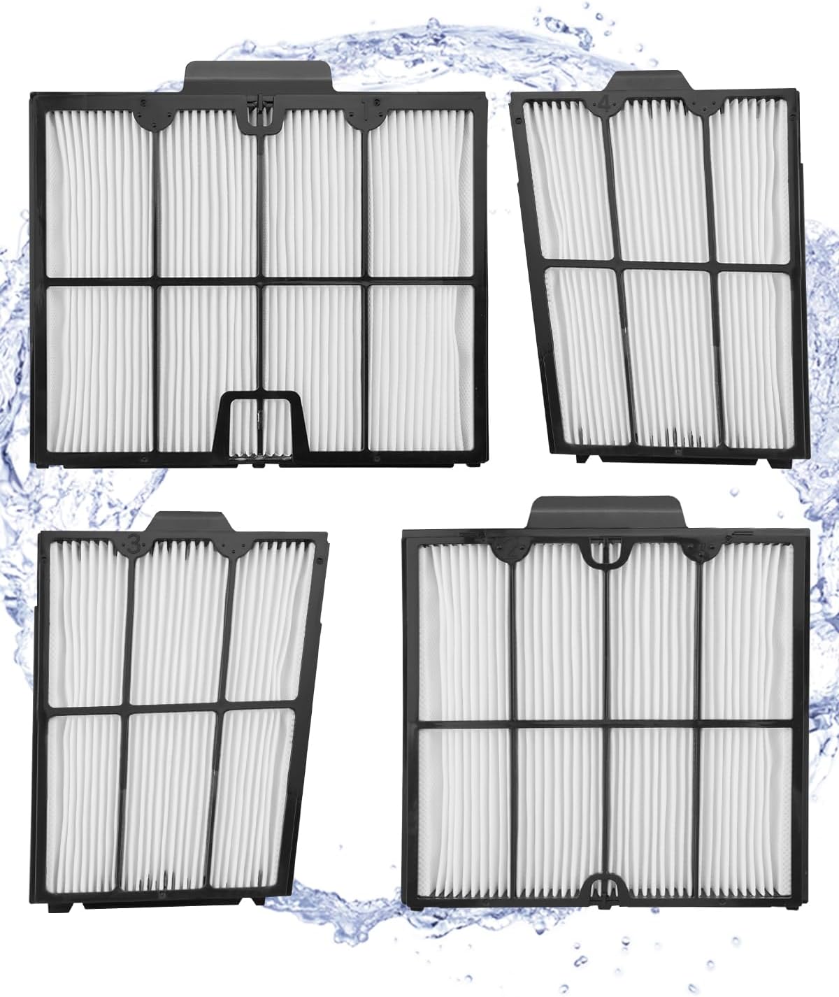 9991467-R4 Ultra-Fine Filter Panels Fit for Dolphin Robotic Pool Cleaners Active Quantum Proteus DX4 20 Active 30 Active 60