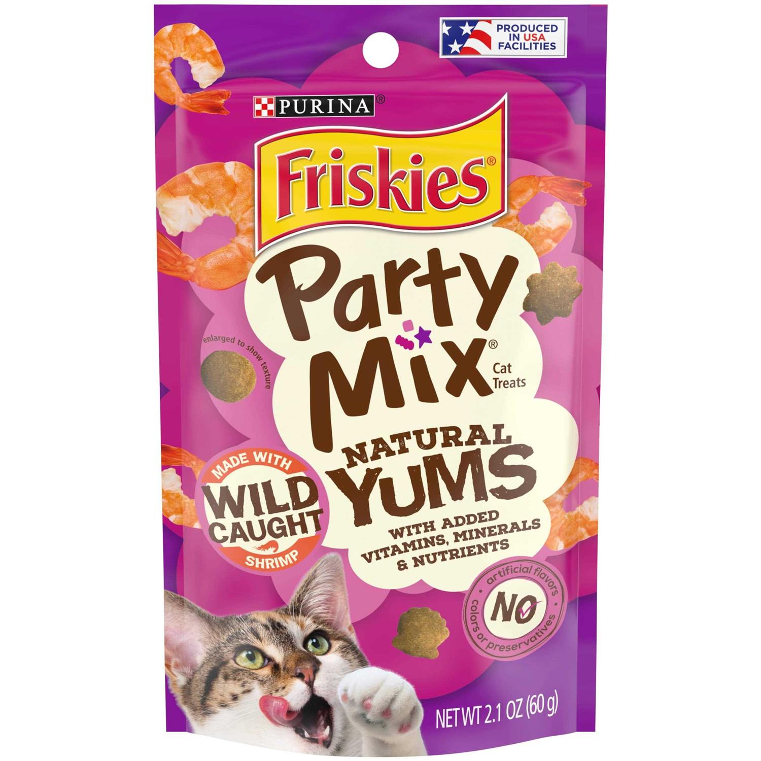 Friskies Cat Treats Natural Party Mix - Pet Supplies online store