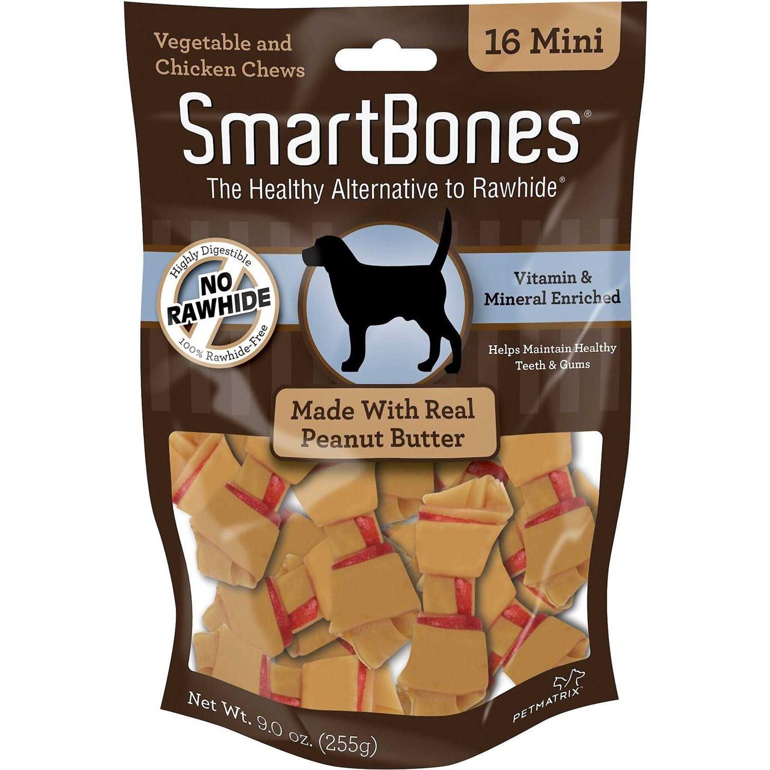 SmartBones Peanut Butter Dog Chews - Pet Supplies online store