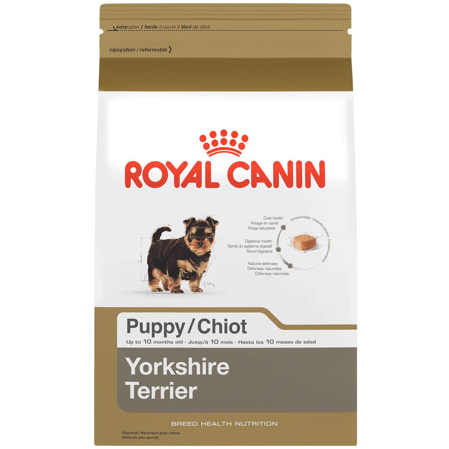 Royal Canin Breed Health Nutrition Yorkshire Terrier Puppy Dry Dog Food - Pet Supplies online store