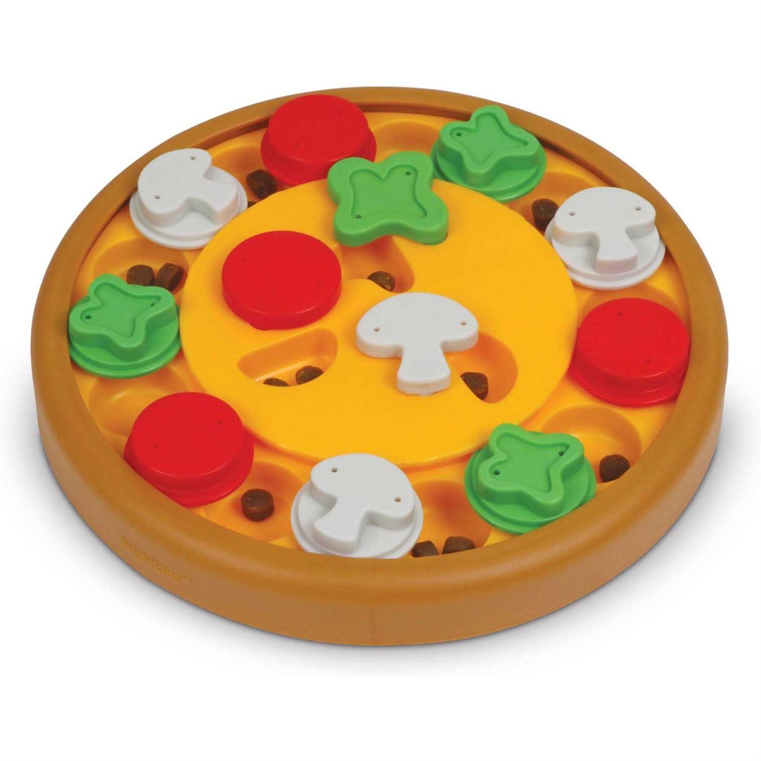 Brightkins Dog Pizza Treat Puzzle - Pet Supplies online store