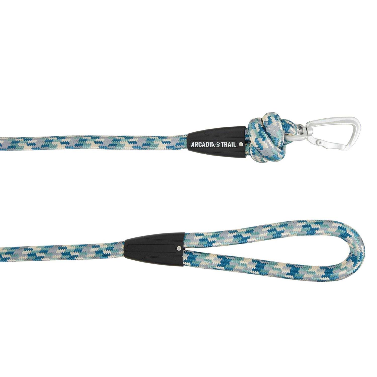 Arcadia Trail Rope 4' Blue Dog Leash - Pet Supplies online store