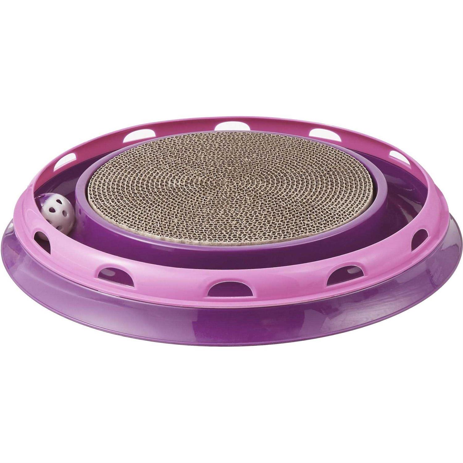 Frisco Scratch & Roll Scratcher Cat Toy with Catnip - Pet Supplies online store