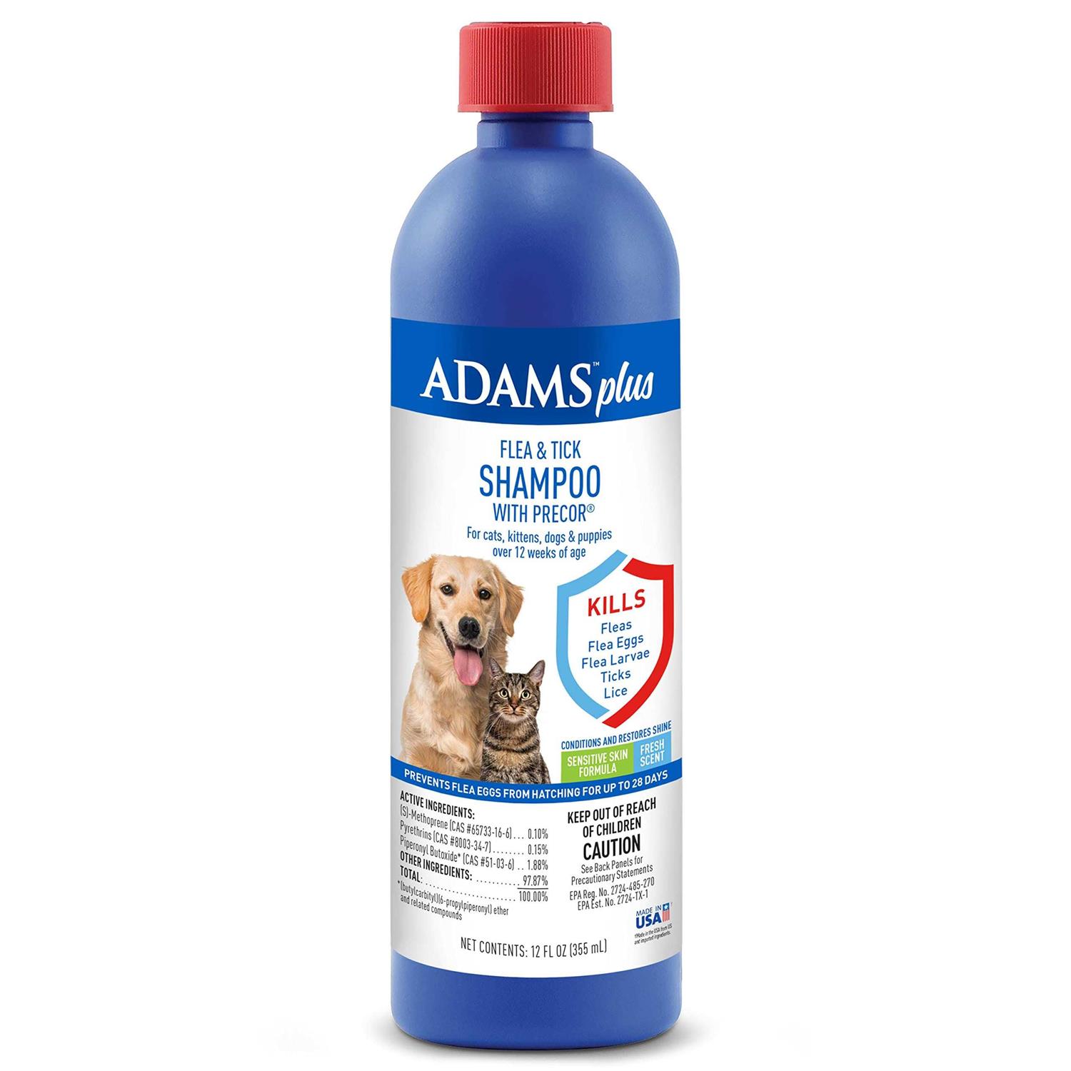 Adams Plus Flea Tick Shampoo - Pet Supplies online store