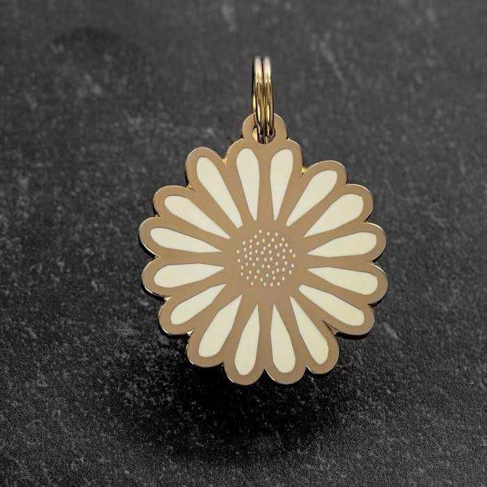 Two Tails Pet Company Daisy ID Tag - Pet Supplies online store