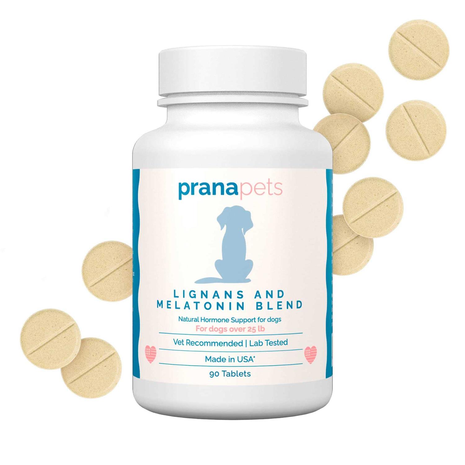 Prana Pets Lignans & Melatonin Blend Medicine for Cushing's Disease for Dogs - Pet Supplies online store