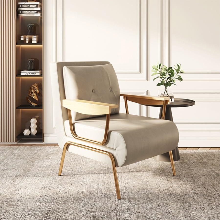 Convertible Sofa Bed Sleeper Chair, Upholstered Lazy Bed with 6 Angles Adjustable Backrest,Folding Sofa Arm Chair for Apartment/Office/Home (Color : D, Size : 100cm)