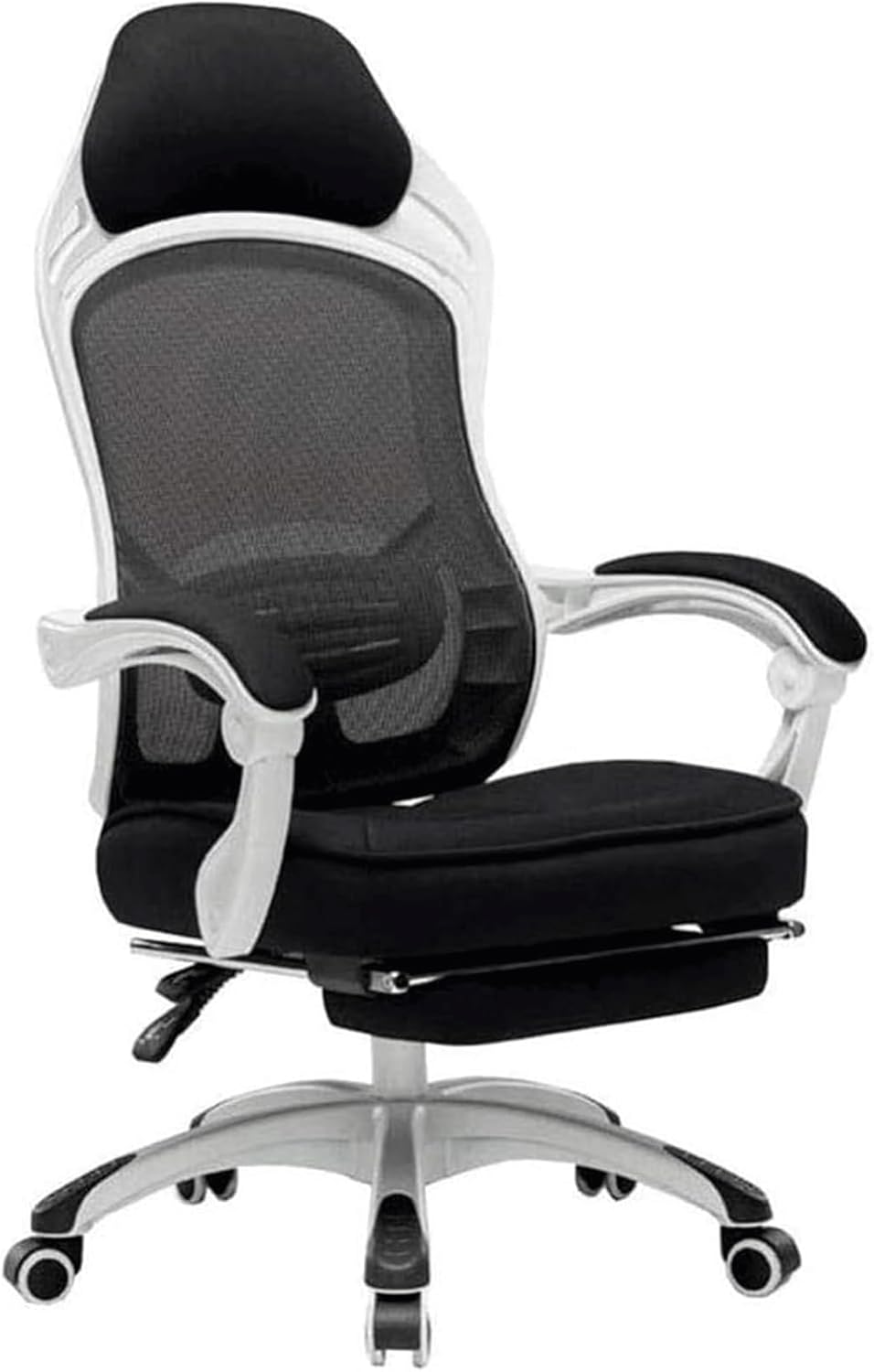 Breathable & Soft Office Chair Ergonomic Design Desk Chair with Silent PU Universal Wheels Computer Chair Lift Swivel Chair