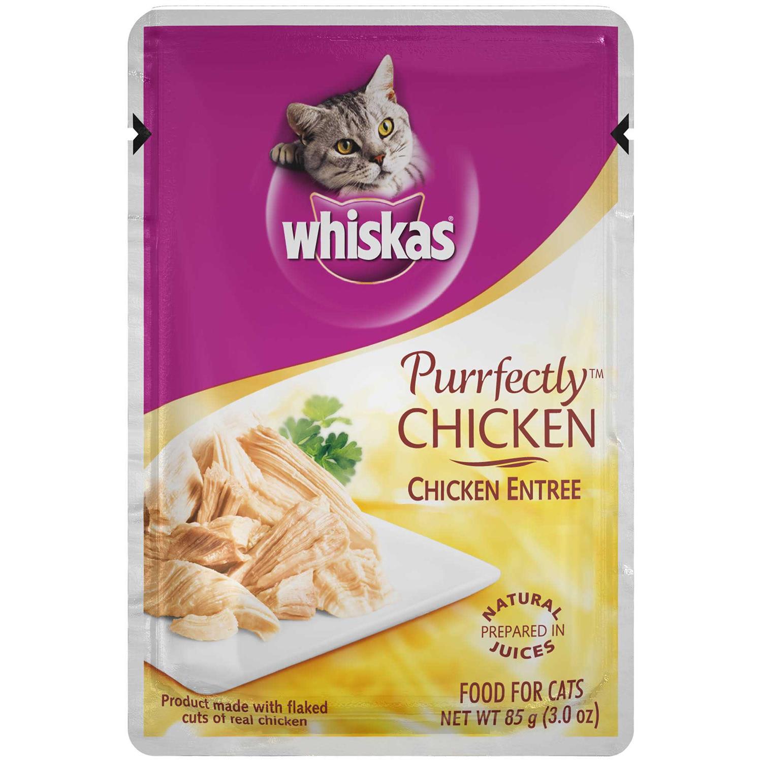 Whiskas Purrfectly Chicken Food - Pet Supplies online store