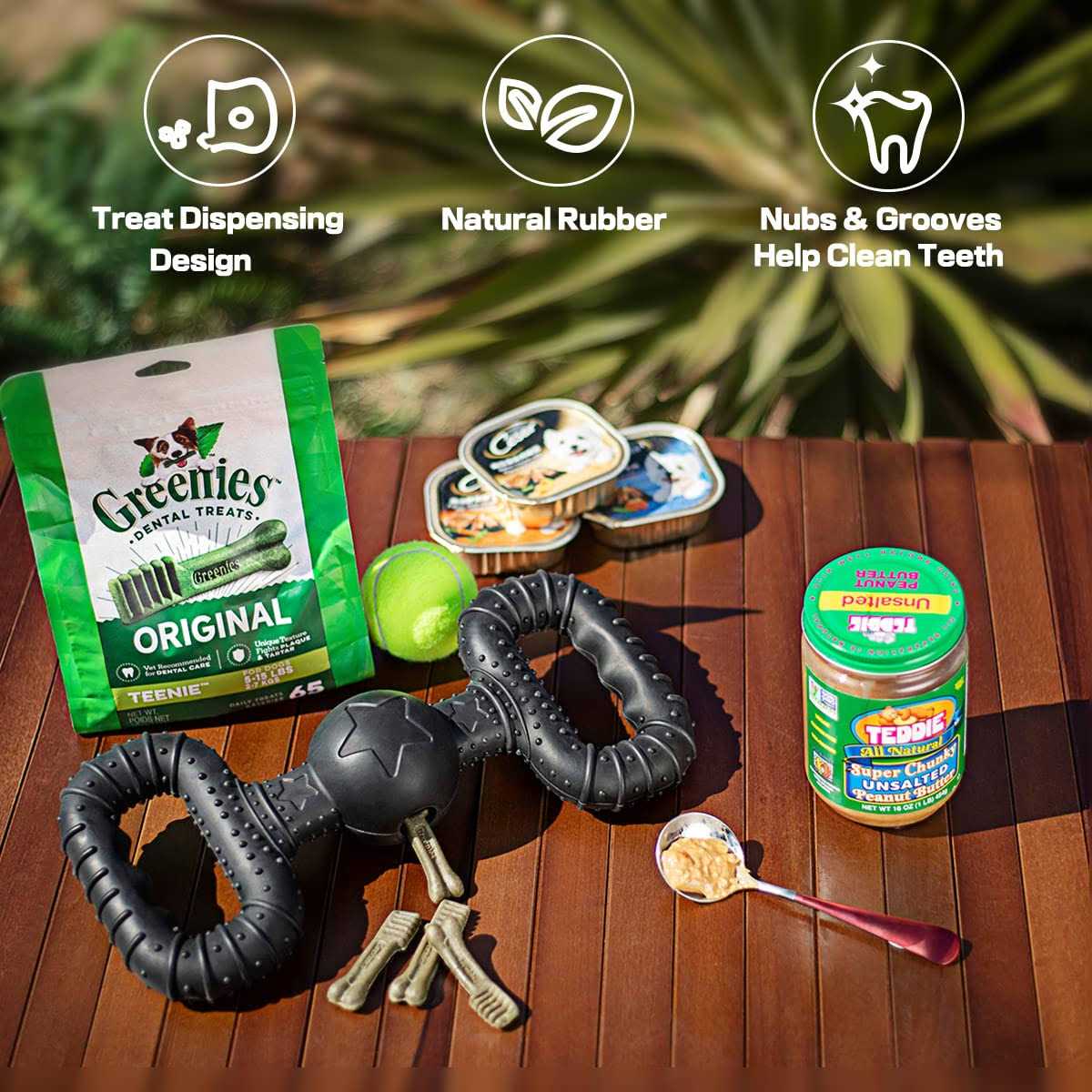 BiteKing Natural Rubber Dog Toys for Large Aggressive Chewers - Pet Supplies online store