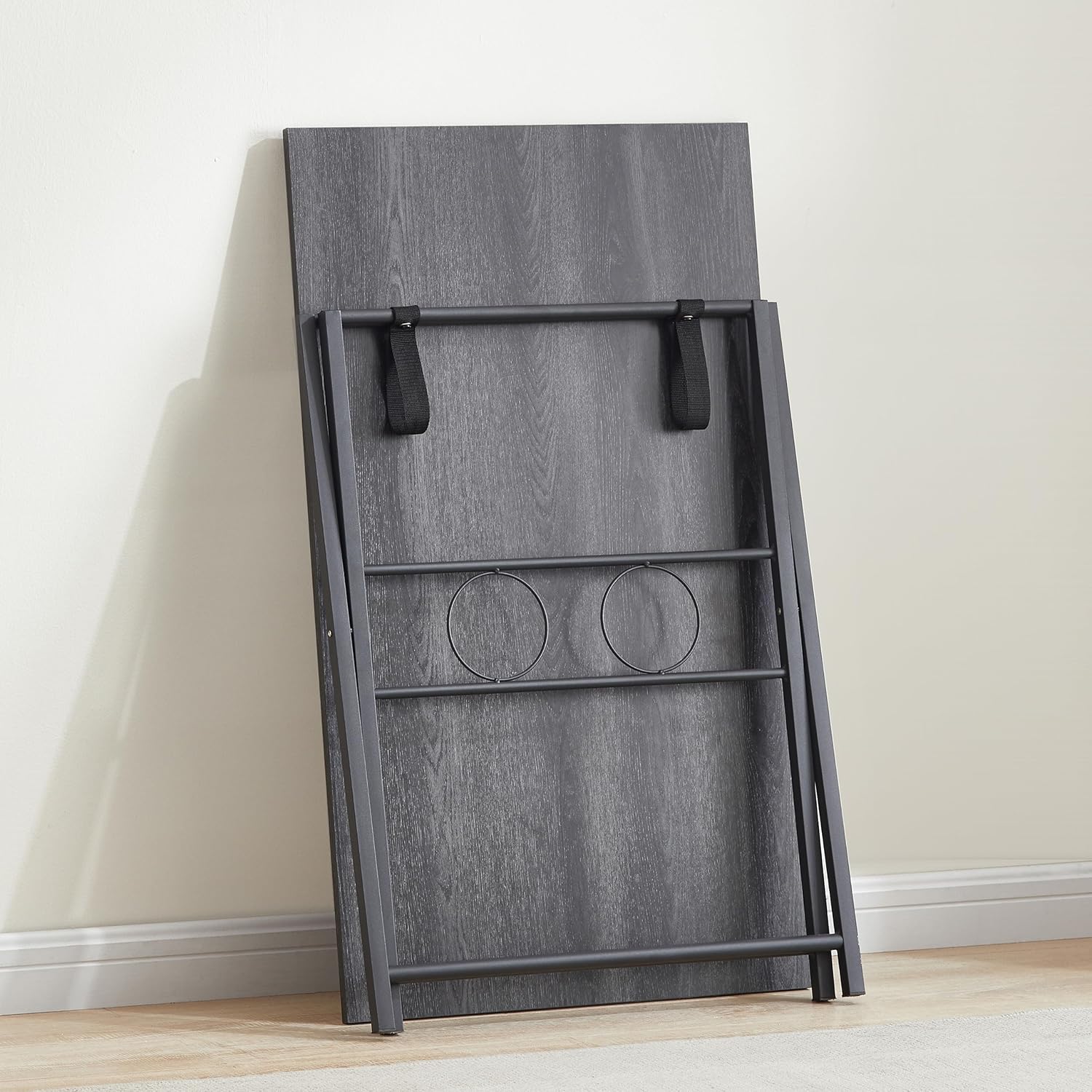 Portable Small Desk, Foldable Workstation Table for Home Office, Compact and Stylish Living Room Computer Table, Space-Saving Design