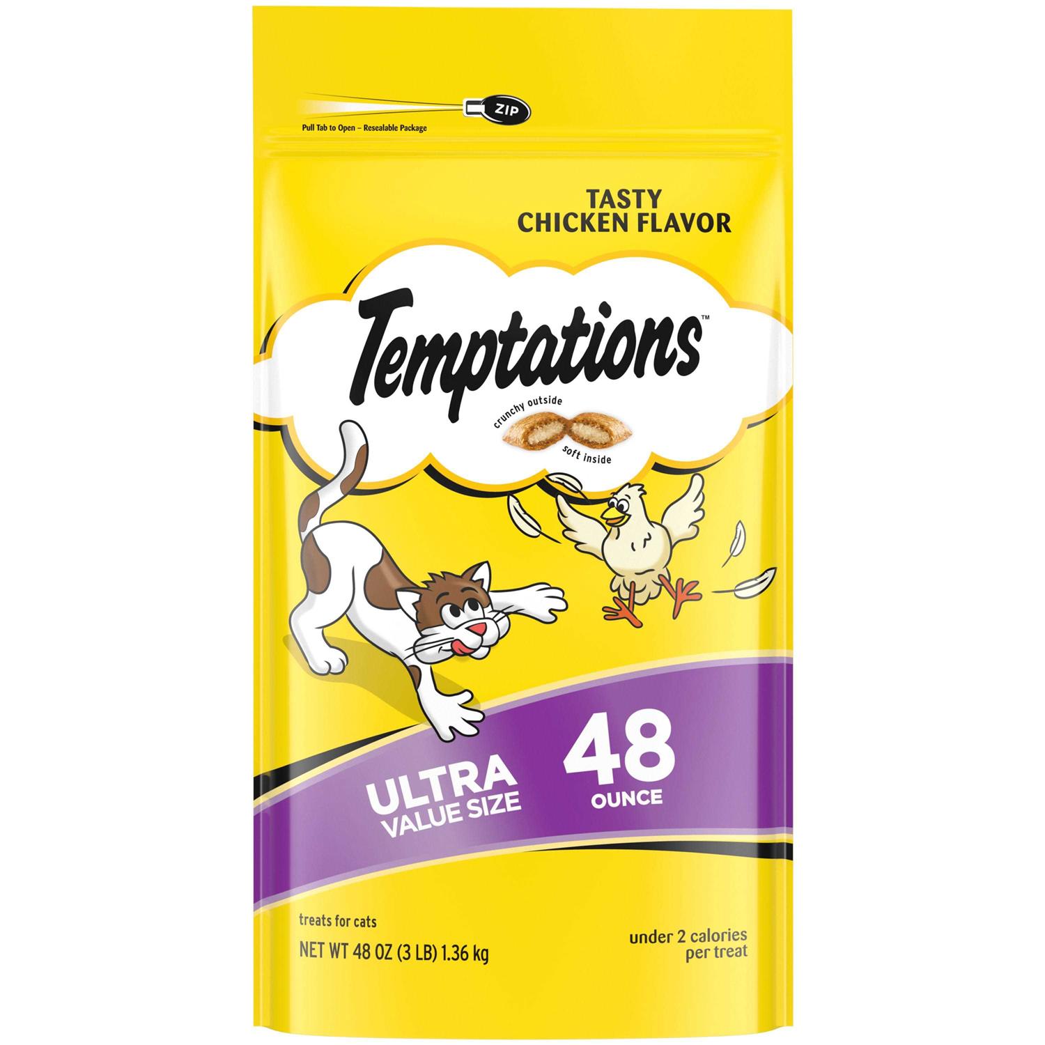 Temptations Tasty Chicken Flavor Crunchy and Soft Cat Treats - Pet Supplies online store