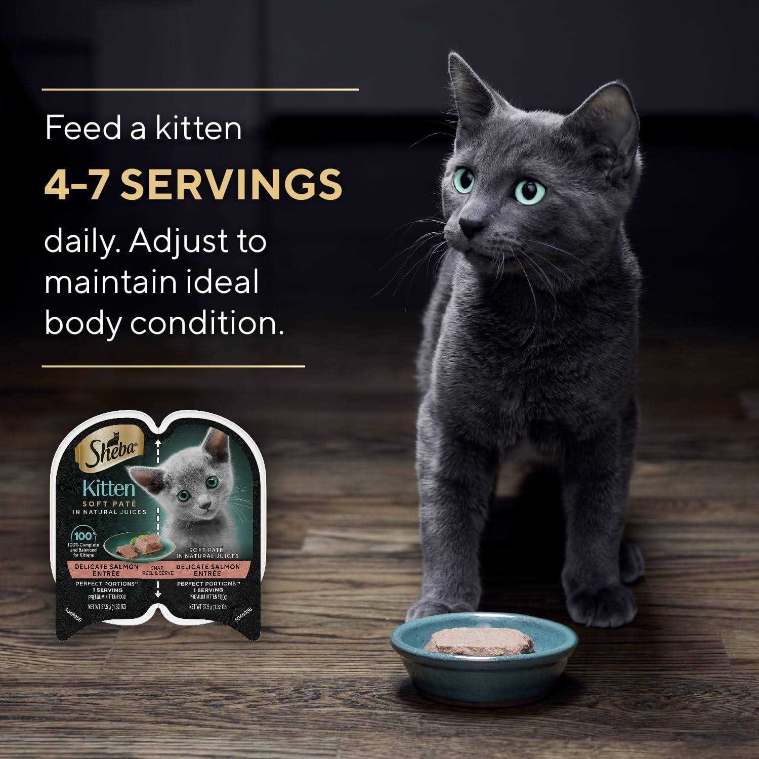 Sheba Perfect Portions Wet Kitten Food Pate - Pet Supplies online store