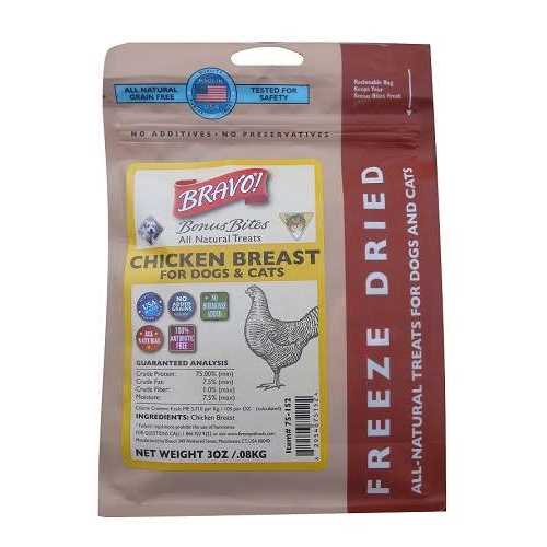 Bravo! Bonus Bites Freeze Dried Dog Treats - Pet Supplies online store