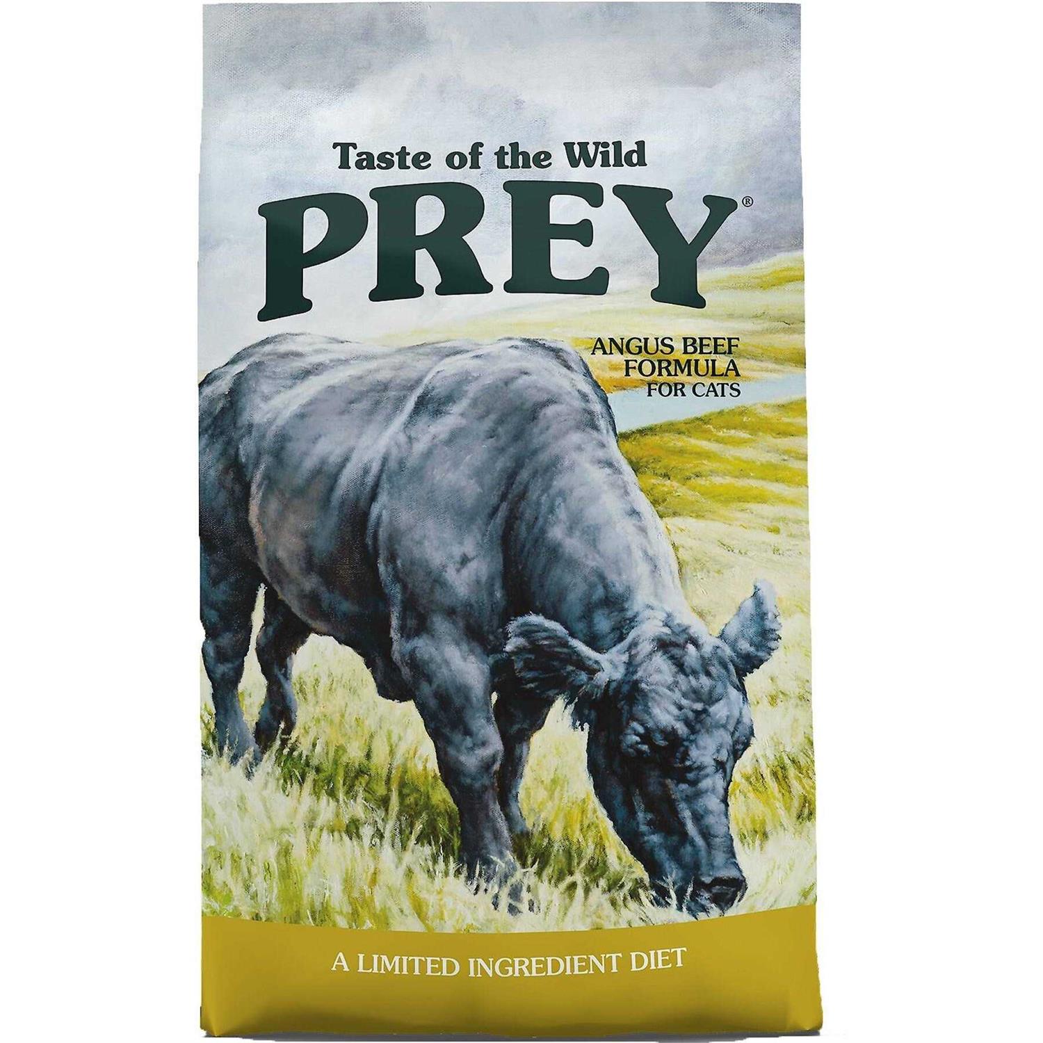 Taste of the Wild Prey Angus Beef Dry Cat Food - Pet Supplies online store