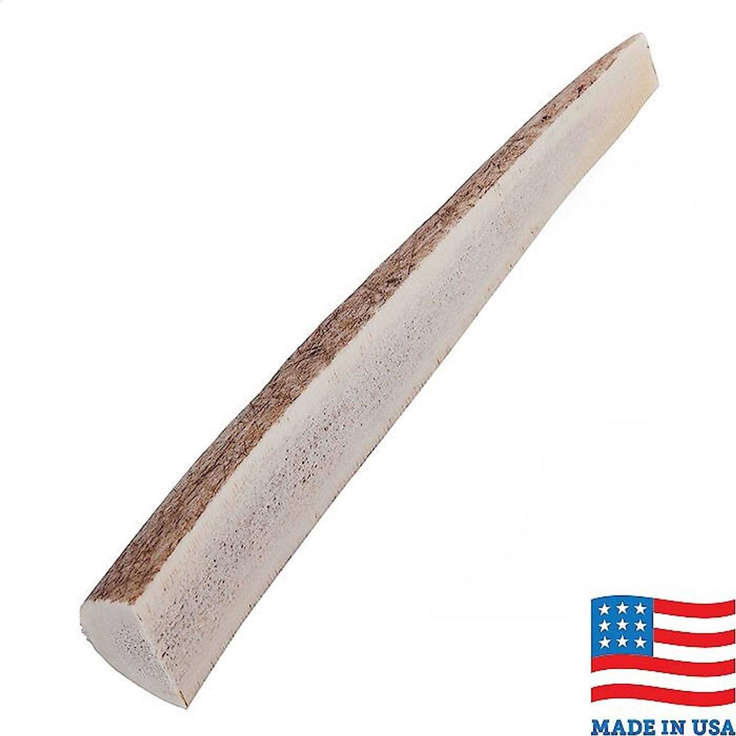 Bones & Chews Made in USA Elk Antler Split with Liver Flavor Dog Chew - Pet Supplies online store