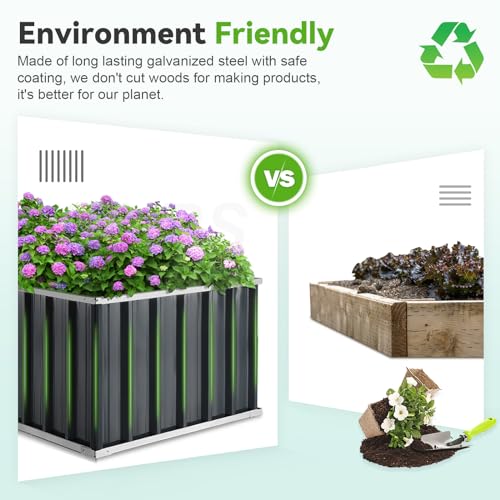 KING BIRD Raised Garden Bed 68